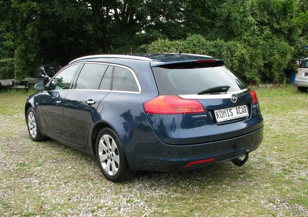 Opel Insignia cena 20900 przebieg: 279311, rok produkcji 2012 z Rydzyna małe 704